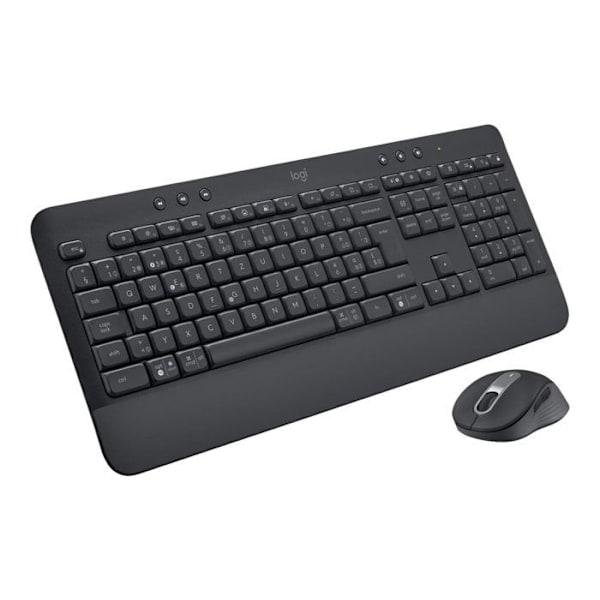 Langaton näppäimistö- ja hiirimikrofoni - Logitech - Signature K650 ja M650 - Bluetooth LE - AZERTY Ranska - 10 m