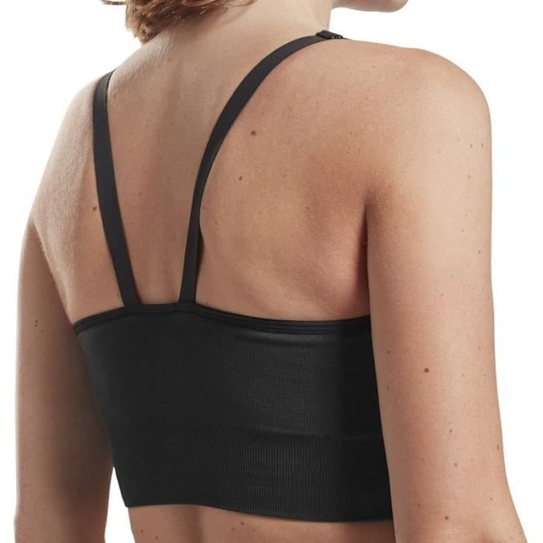 Reebok Medium-Impact Maternity-bh til kvinder sort S