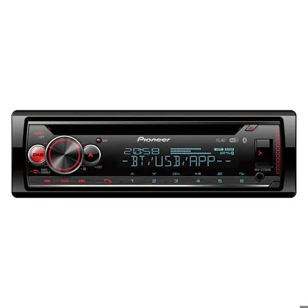 Bilradio - Pioneer - DEH-S720DAB - Bluetooth - DAB+ - USB-kompatibel iPhone/Android
