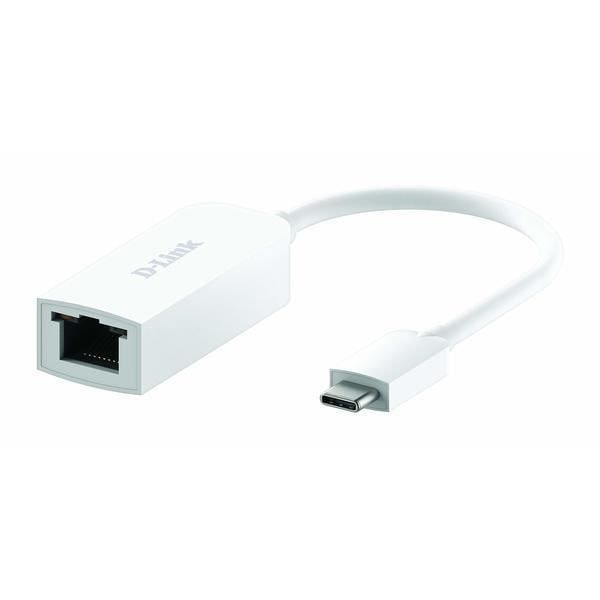 Verkkokortti - D-Link - DUB-E250 - 2500 Mbps - USB C 3.2 - RJ45