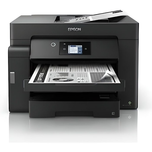 Enkeltkomponent multifunktionel inkjet EPSON EcoTank M15140 - Duplex - Trådløs - A3+ Sort