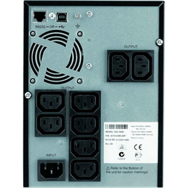 Inverter - EATON - 5SC - 750VA - 6 IEC 10A-stik - Line-Interactive - Sinusformet