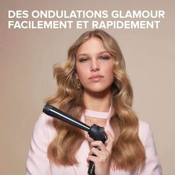 Glam Waves hårrullare - Bellissima - Konisk form - 5 temperaturer - Diamantkeramisk beläggning