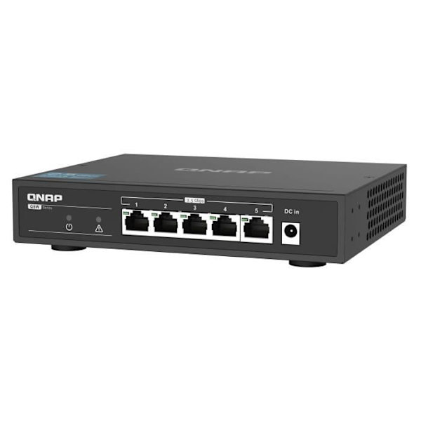 QNAP - QSW-1105T 2,5 GbE hallitsematon kytkin