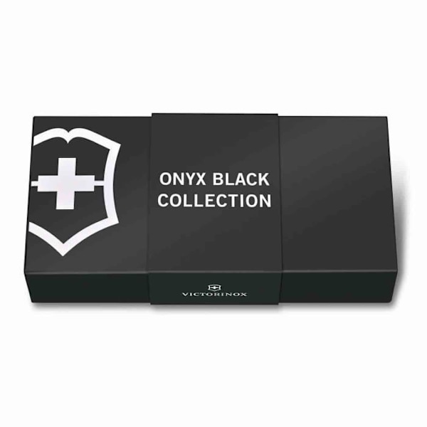 Pienkotelo - Victorinox - Signature Lite Onyx Black - 9 Toimintoa - LED Valo - Rullakynä sort