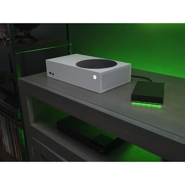 Ekstern harddisk - SEAGATE - Xbox Game Drive Sort - 4 TB - USB 3.2 (STKX4000402)