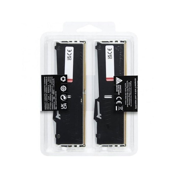 RAM Hukommelse KINGSTON 32GB DDR5 DIMM Kit2 FURY Beast RGB - 5600
