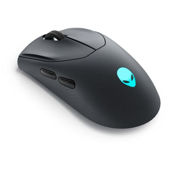 Trådlös gamingmus - ALIENWARE - AW720M - Sensor 26 000 DPI - Spårning 650 IPS - Snabbladdning Månens mörka sida