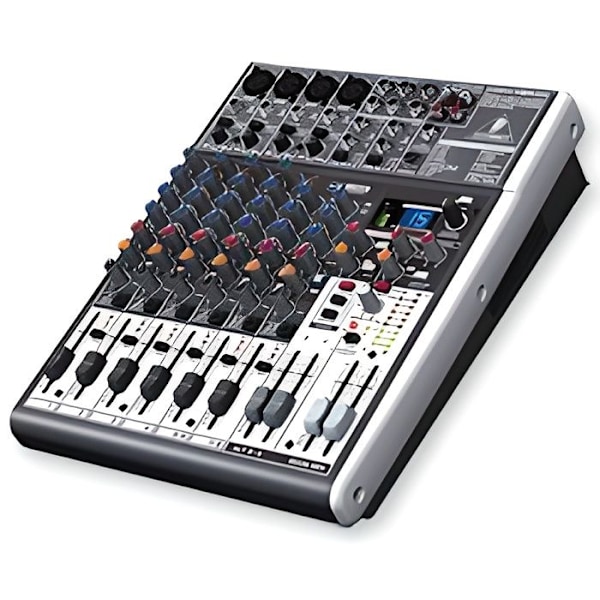Analogmikser BEHRINGER Xenyx X1204USB - 12 indgange - Indbygget USB-port - 24-bit stereo effekter processor
