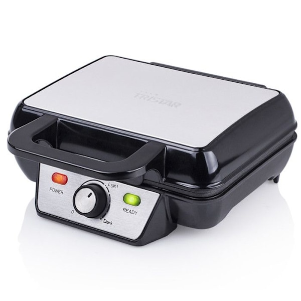 Tristar Gauffrier 1000w - wf-2195 Svart