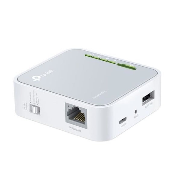 TP-LINK Wi-Fi Router -WR902AC Dual Band 750Mbps 1 Ethernet-port 1 USB 2.0-port