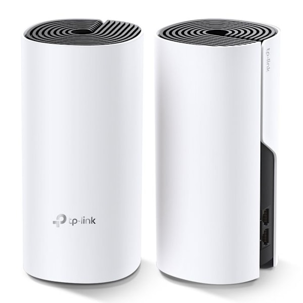 Wifi Router Tp-link Deco M4 (tvåpack) 2x Glan / 300mbps 2,4 Ghz / 5ghz 867mbps Direkt i stödet från insidan, från
