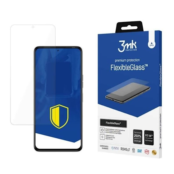 3MK Tecno Camon 18 hybridglas - FlexibleGlass™ - gennemsigtig - TU