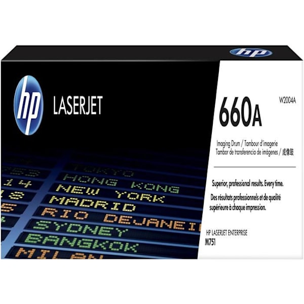 HP LaserJet 660A rumpusarja (W2004A) - aito musta rumpu - 65 000 sivua