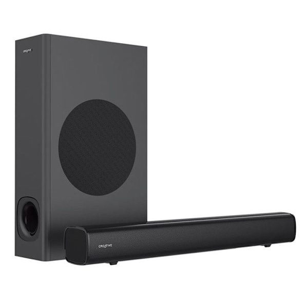 Creative Stage 51MF8360AA000 2.1 Bluetooth, kablede, digitale pc-højttalere 160 W sort