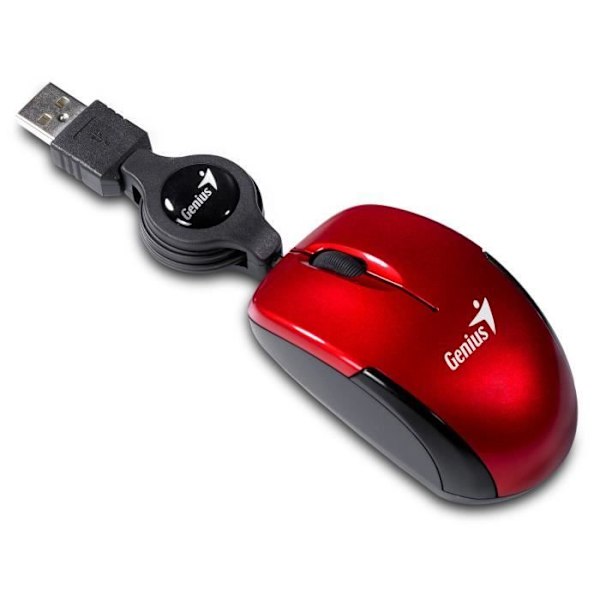 Genius hiiri Micro Traveler Red