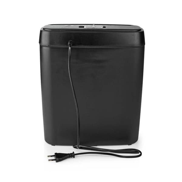 NEDIS Pappersförstörare A4 10L Shredder Svart