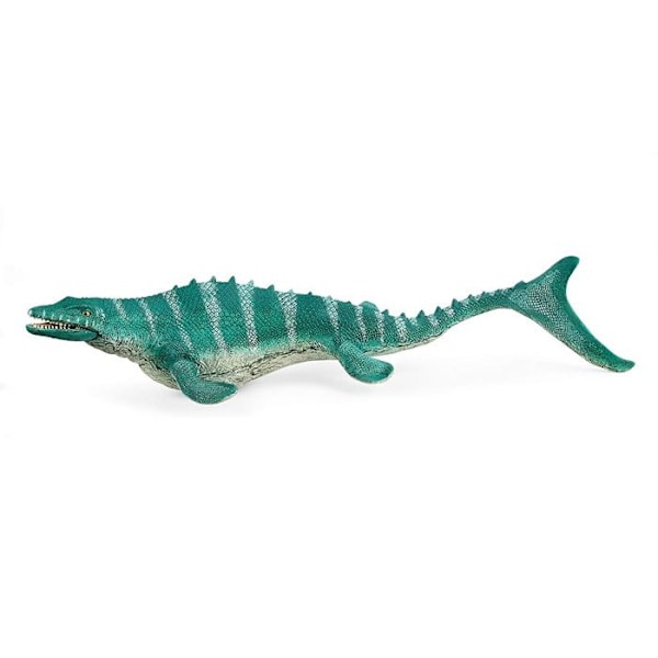 Mosasaurus-figuuri, realistiset yksityiskohdat ja liikkuva leuka, Schleich 15026 Dinosaurs, 4-vuotiaille ja sitä vanhemmille lapsille Flerfarvet