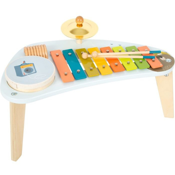 Lille fodselskab - Groovy Beats musikbord - LEGLER Beige
