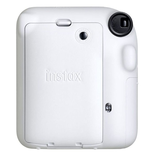 Sofortkamera - FUJIFILM - Instax Mini 12 - Hvid ler - Automatisk eksponering - Selfie-spejl