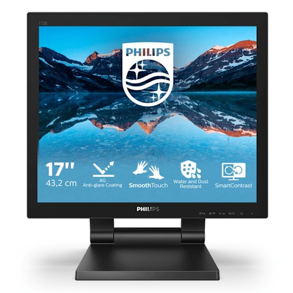 PHILIPS B Line 172B9TL - LED berøringsskærm - 17" - 1280 x 1024 SXGA @ 60 Hz Sort