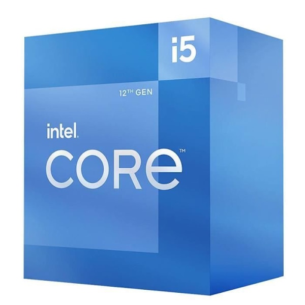 Processor - INTEL - Core i5-12400 - 18M Cache, op til 4,40 GHz (BX8071512400)