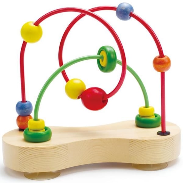 Hape - Dobbelt boble første alder abacus Flerfarvet