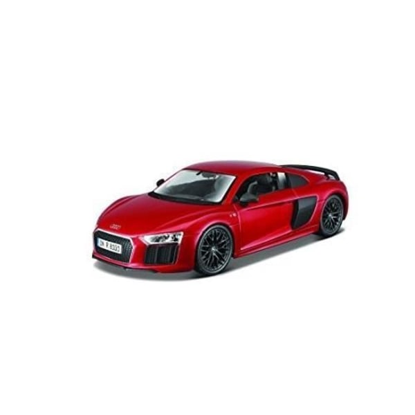 Maisto - Audi R8 - White Metal 1:24 Scale Diecast Model Kit