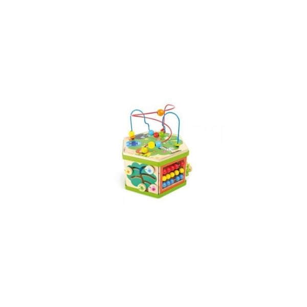 Liikuntakuutio - Legler - 4244 - Puu - 30 x 30 x 32 cm - Alkaen 12 kuukautta
