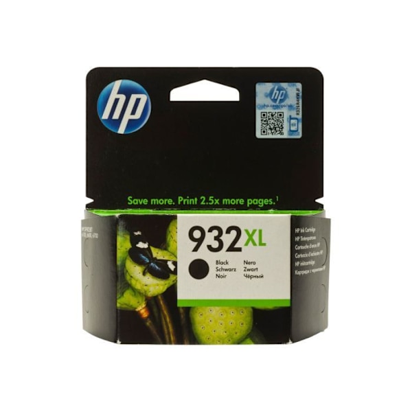 HP 932XL suuritehoinen musta alkuperäinen mustekasetti (CN053AE)