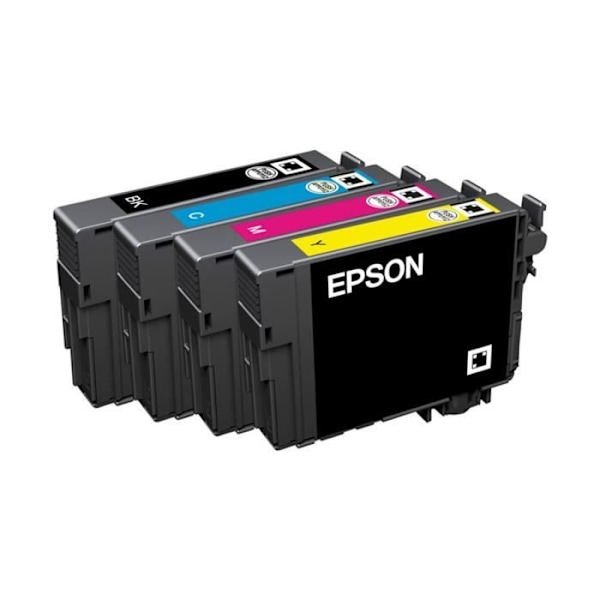 EPSON Multipack T1806 - Daisy - Sort, Cyan, Magenta, Gul (C13T18064012)