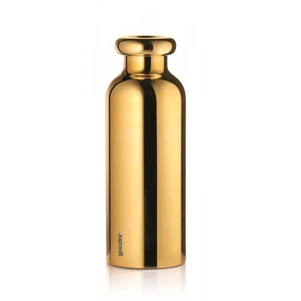 Isoleret flaske - GUZZINI - På farten - 50 cL - Rustfrit stål - Gul
