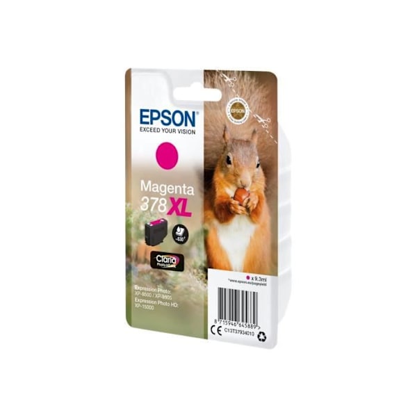 EPSON 378XL blækpatron - 9,3 ml - XL - Magenta