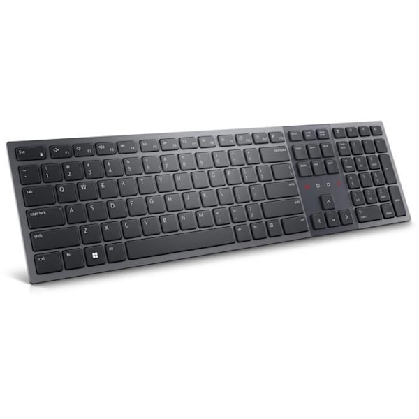 Tastatur - Dell - KB900 - QWERTY - Sort - Kontorudstyr Grafit