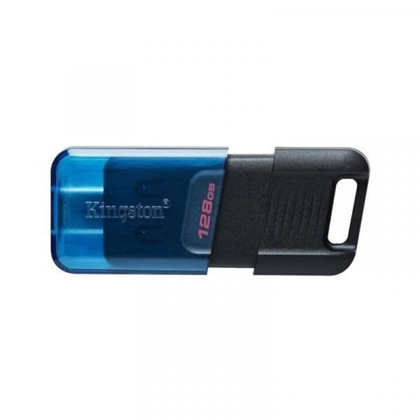 USB-avain - KINGSTON - Dttraveler 80m - 128 Gt - USB-C - USB 3.2 Gen 1