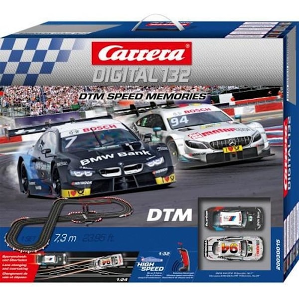 Carrera DIGITAL 132 30015 DTM Speed Memories Box Flerfärgad