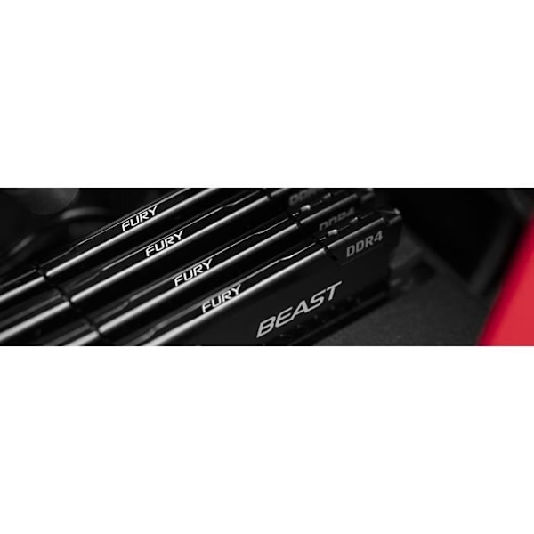 Kingston FURY Beast 32 Gt (4 x 8 Gt) DDR4 3200 MHz CL16 -muisti