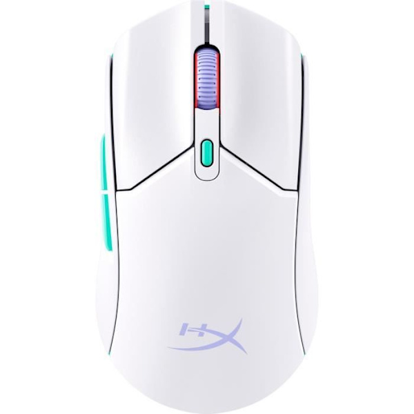 Trådløs Gaming Mus - HyperX Pulsefire Haste 2 Core - til PC - Hvid
