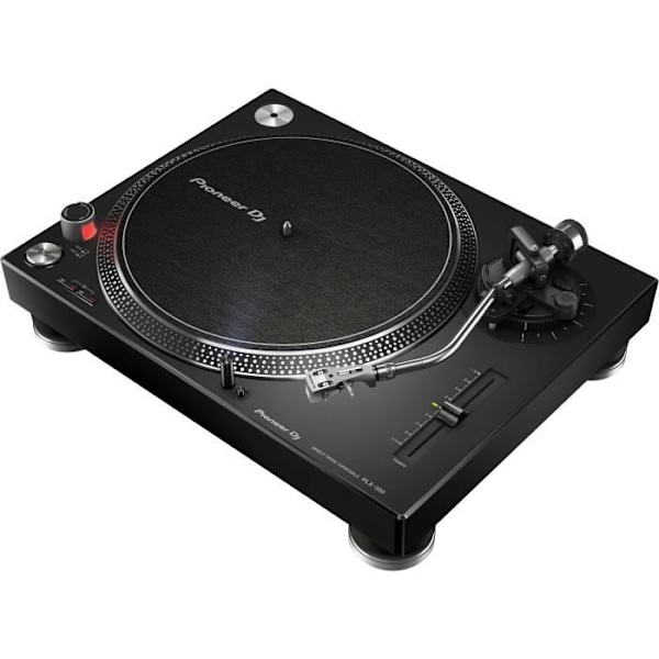 Platine Vinyle - PIONEER DJ - PLX-500-K - Analog lyd - 1 USB udgang - Sort sort