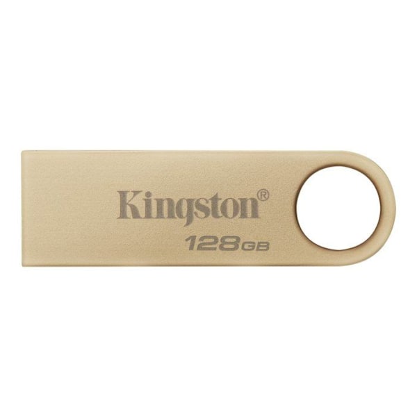 Mærke Kingston Model DTSE9G3/128 GB Kapacitet - 128 GB Karakteristika - USB 3.2 Gen 1 hastighed: 220 MB/s læst 100 MB/s læst Guld