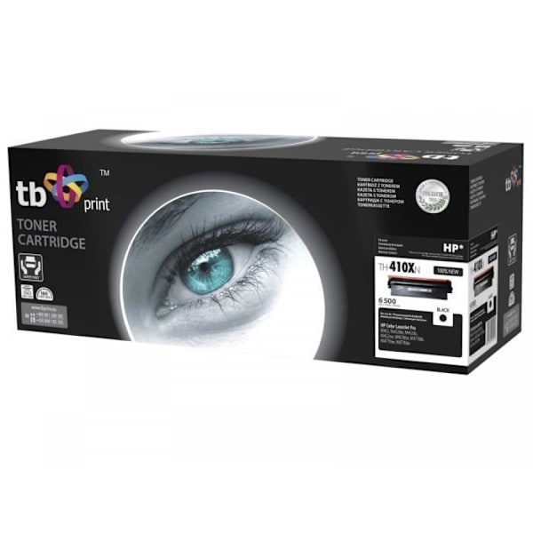 TB Print TH-410XN Sort tonerpatron til HP Color LaserJet Pro - 6500 sider