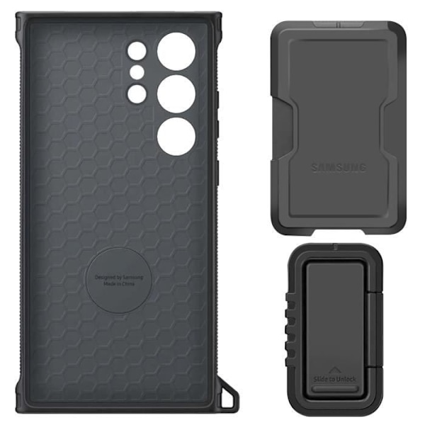 Beskyttelsescover - Samsung - Galaxy S25 Ultra - Robust Gadget - Sort - Stødresistent sort