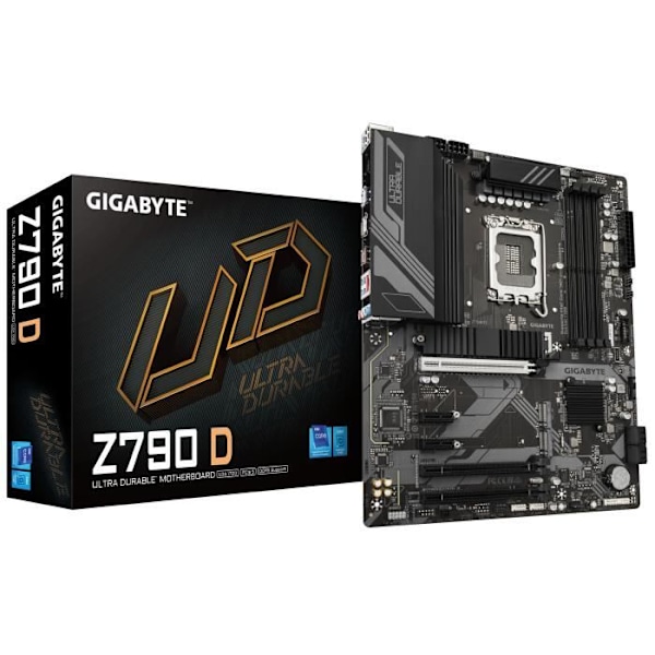 Gigabyte Z790 D ATX -emolevy LGA 1700 -liitännällä ja DDR4-tuella