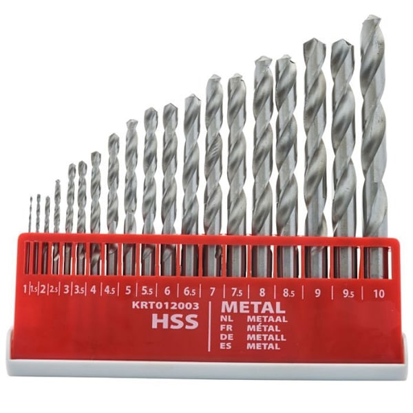 19 metallborr för HSS-borrmaskin kreator-krt...