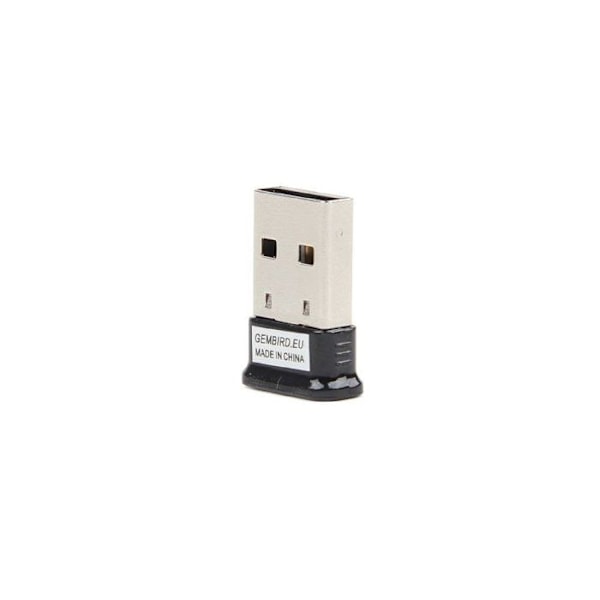 Nätverksadapter - GEMBIRD - Nano - Bluetooth 4.0 - Intern antenn - Räckvidd 50m Svart, Silver