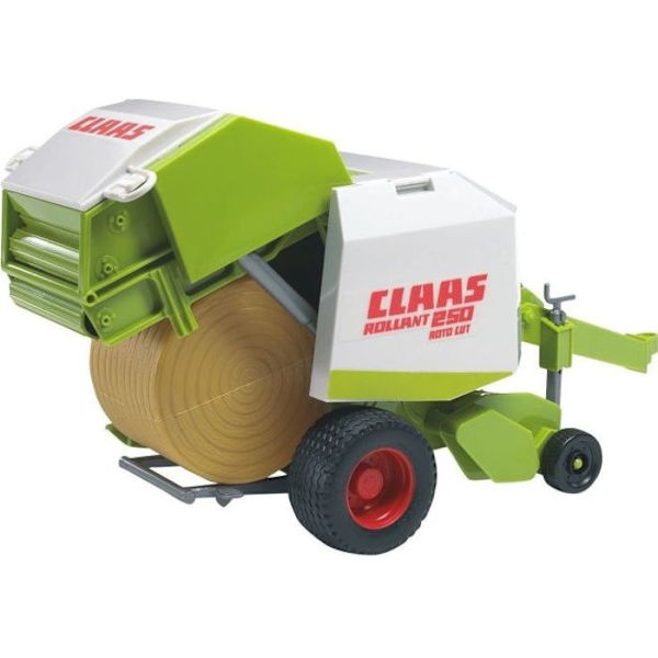 Legetøj - BRUDER - Claas Rollant 2580 presse - Opsamlingssystem - Til børn fra 3 år og derover Grön