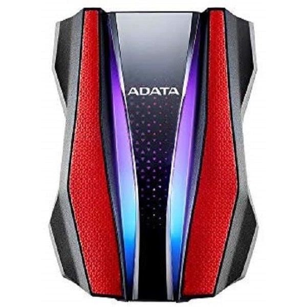 A-DATA HD770 2TB ekstern harddisk rød - AHD770G-2TU32G1-CRD