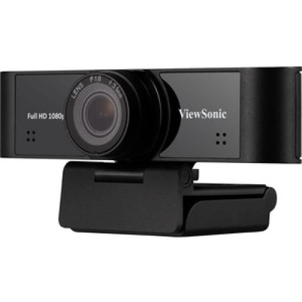 Webcam - VIEWSONIC - VB-CAM-001 - 1920 x 1080 - USB - Farve Sort