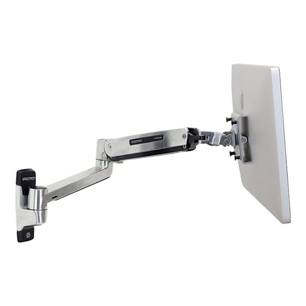 Näytön tukivarsi - ERGOTRON - Kiillotettu alumiini - 116,8 cm - 13,6 kg Max - Säädettävä 51 cm