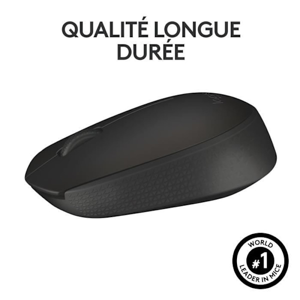 Mus - Trådløs - Logitech - M171 - Ambidextrous - Sort